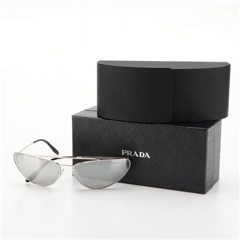 prada sunglasses spr62v silver|Prada Eyewear Collection sunglasses.